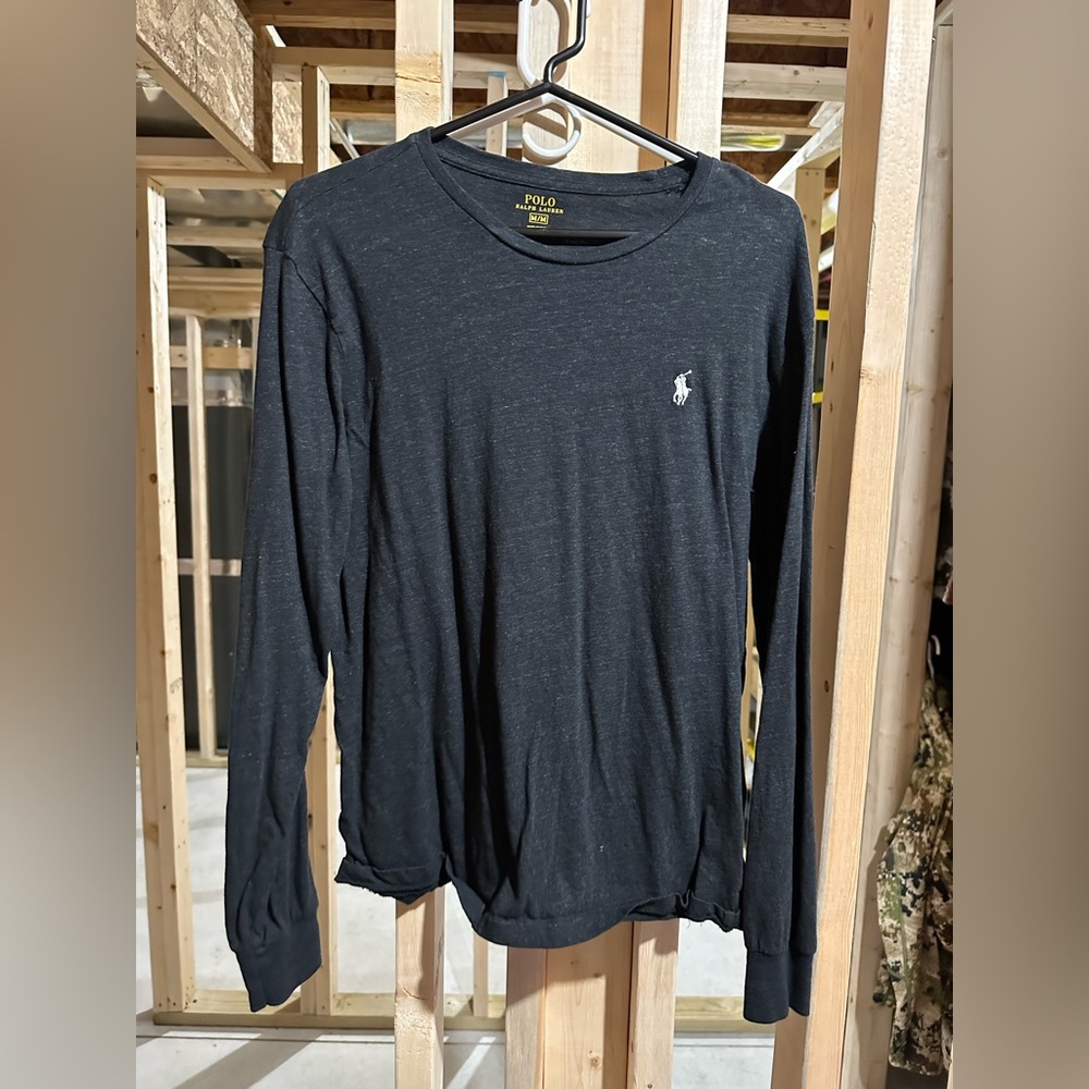 Polo Ralph Lauren Dark Grey Long Sleeve Men’s Medium